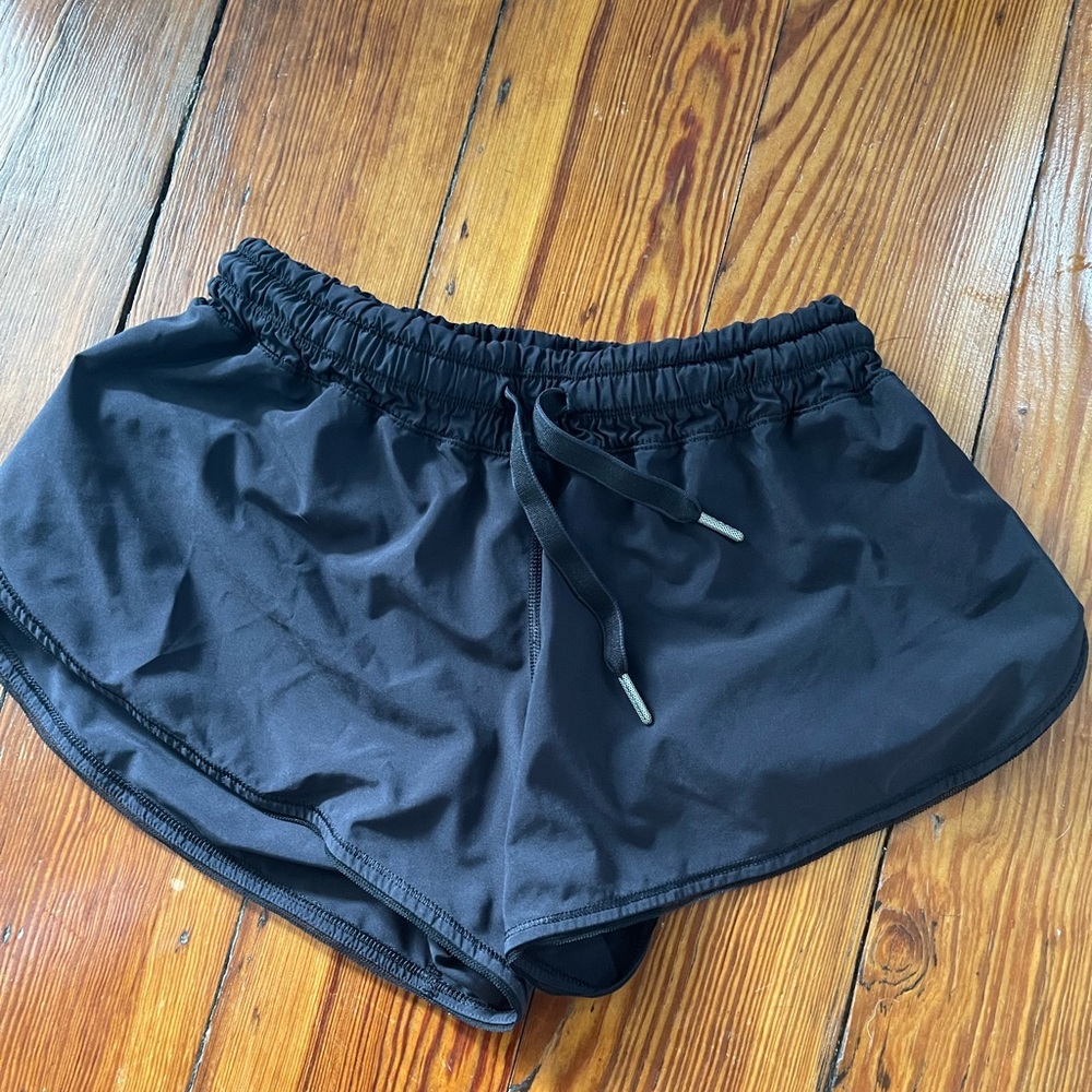 Black Lululemon Shorts size 4